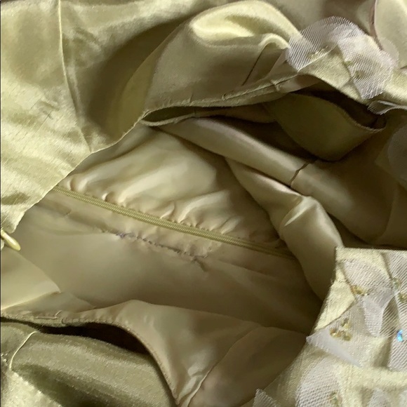 RB Collection NY Sequins Green Size 6 Dress - Picture 8 of 8